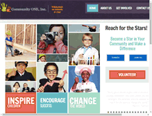 Tablet Screenshot of communityone.org